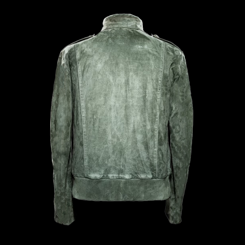 Timothy | Men's Retro Lapel Suede Zip-Up Jacket