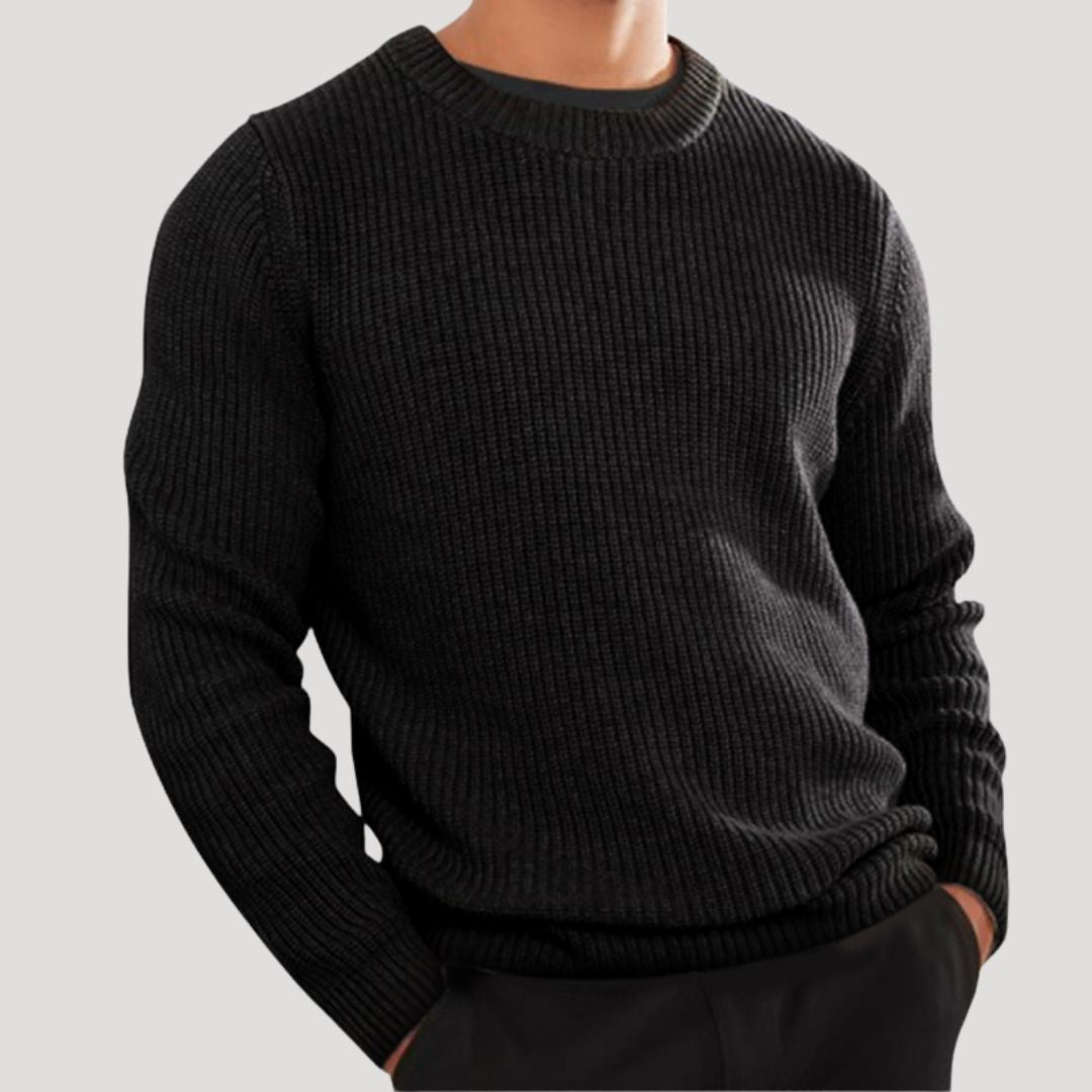 Shane | Men's Wool Blend Crew Neck Winter Sweater