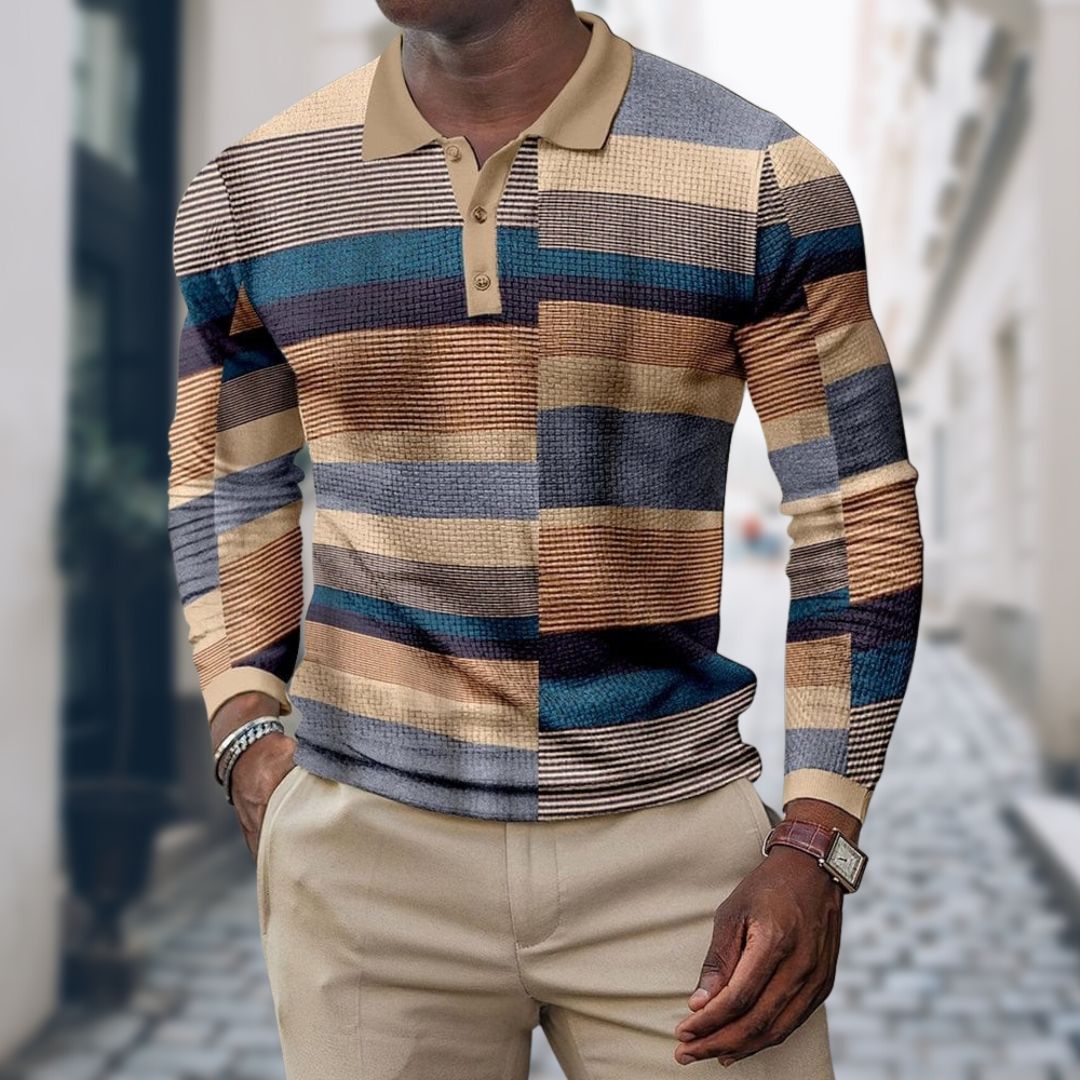 Irwin | Men's Slim Fit Striped Dress Shirt