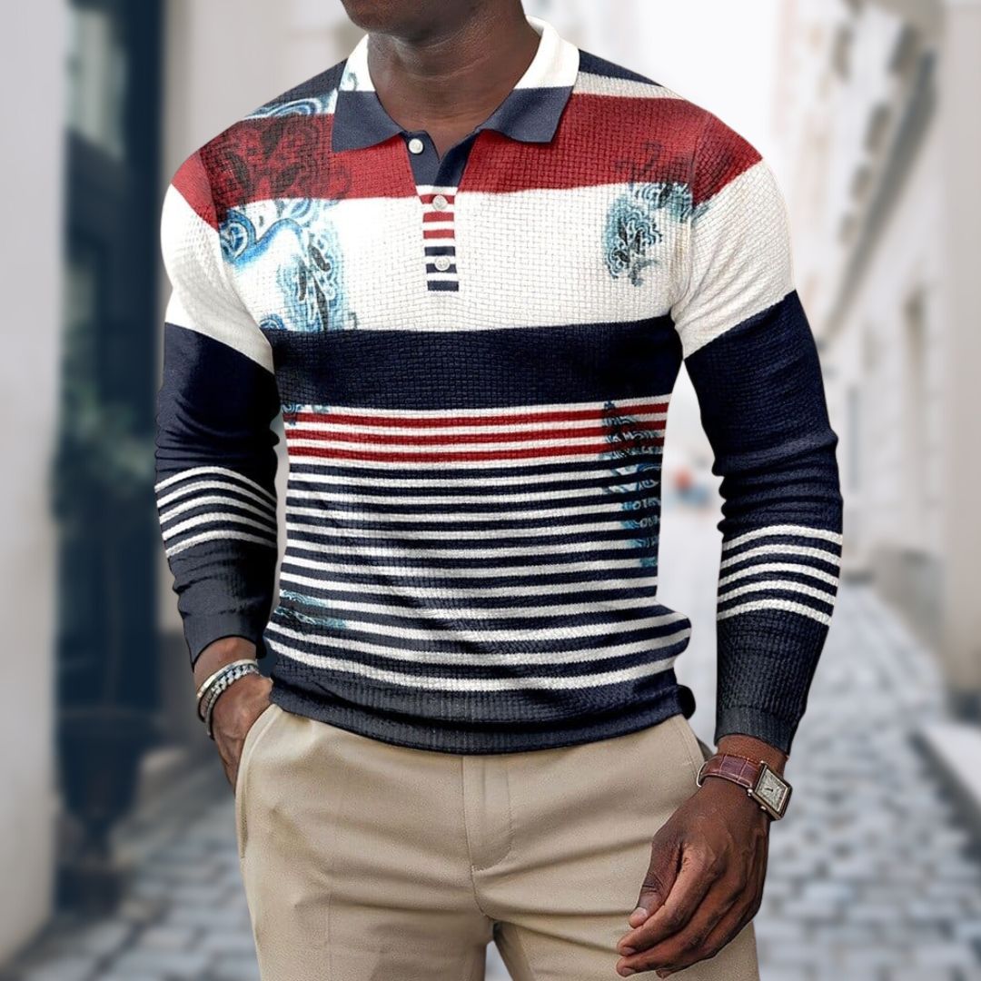 Irwin | Men's Slim Fit Striped Dress Shirt
