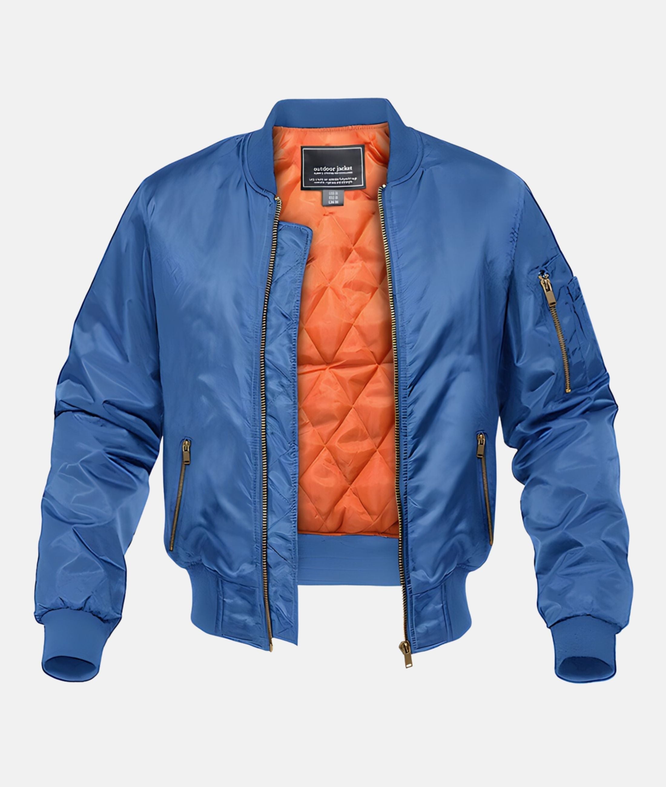 Pete | Men's Classic Bomber Jacket with Quilted Lining