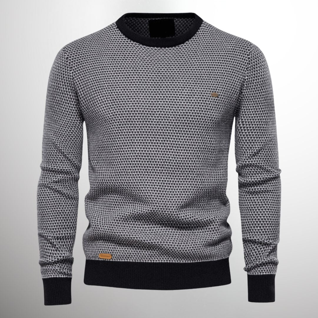Paulo | Men's Color-Block Knit Sweater