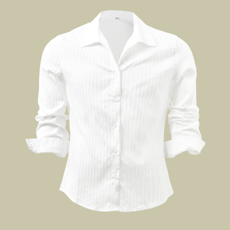 Cullen | Men's Striped Long Sleeve Linen Shirt