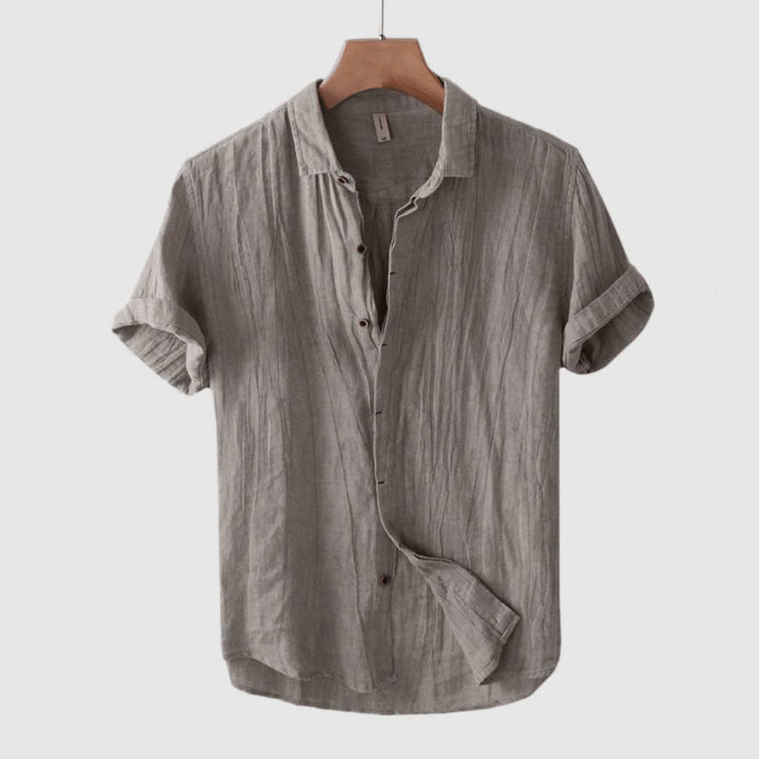 Camden | Men's Short Sleeve Linen Summer Shirt