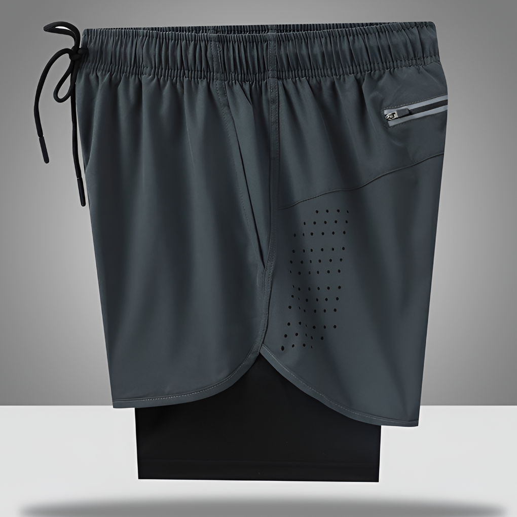 Rio | Men's Quick-Dry Running Shorts with Zipper Pocket
