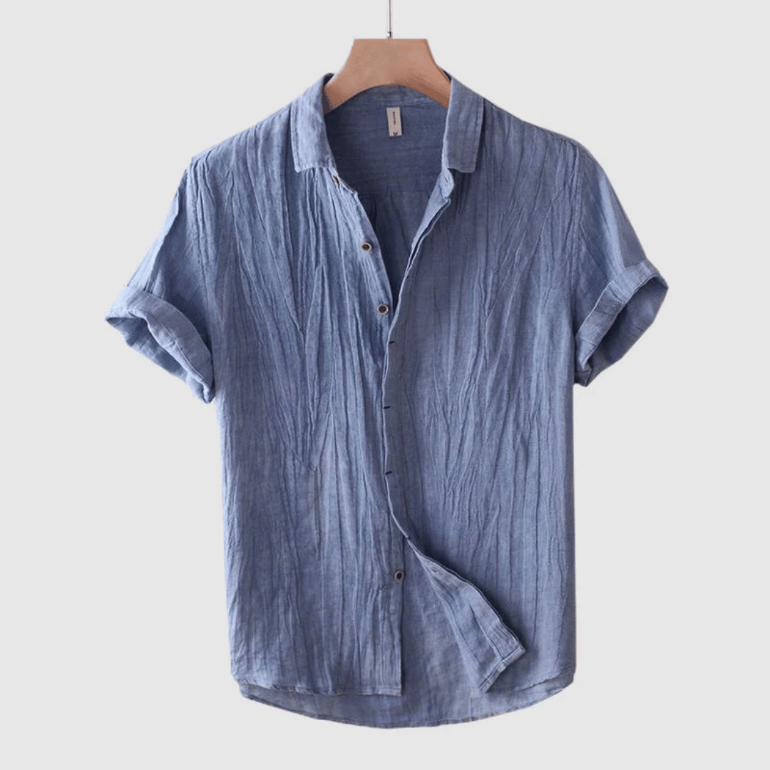 Camden | Men's Short Sleeve Linen Summer Shirt