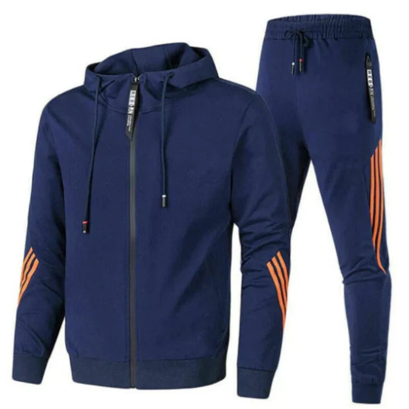 Aaron | Men's Full-Zip Hoodie & Jogger Tracksuit Set