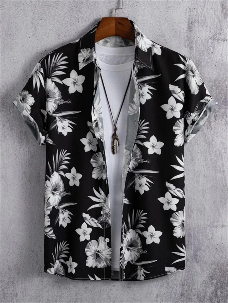 Robin | Men's Short Sleeve Hawaiian Shirt