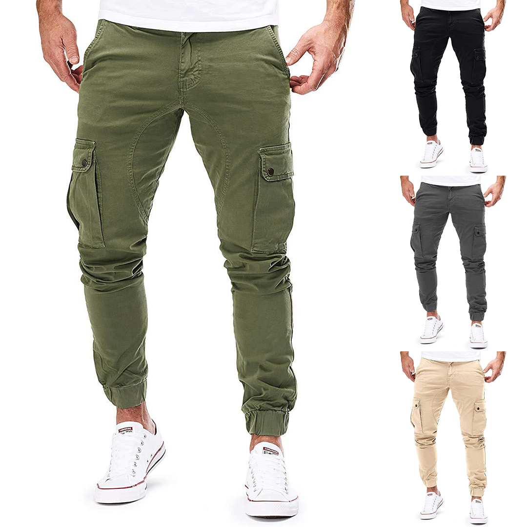Keanu | Men's Multi-Pocket Ankle Cuff Joggers
