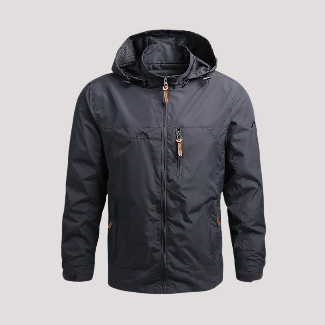 Shawn | Men's Lightweight Waterproof Hooded Rain Jacket