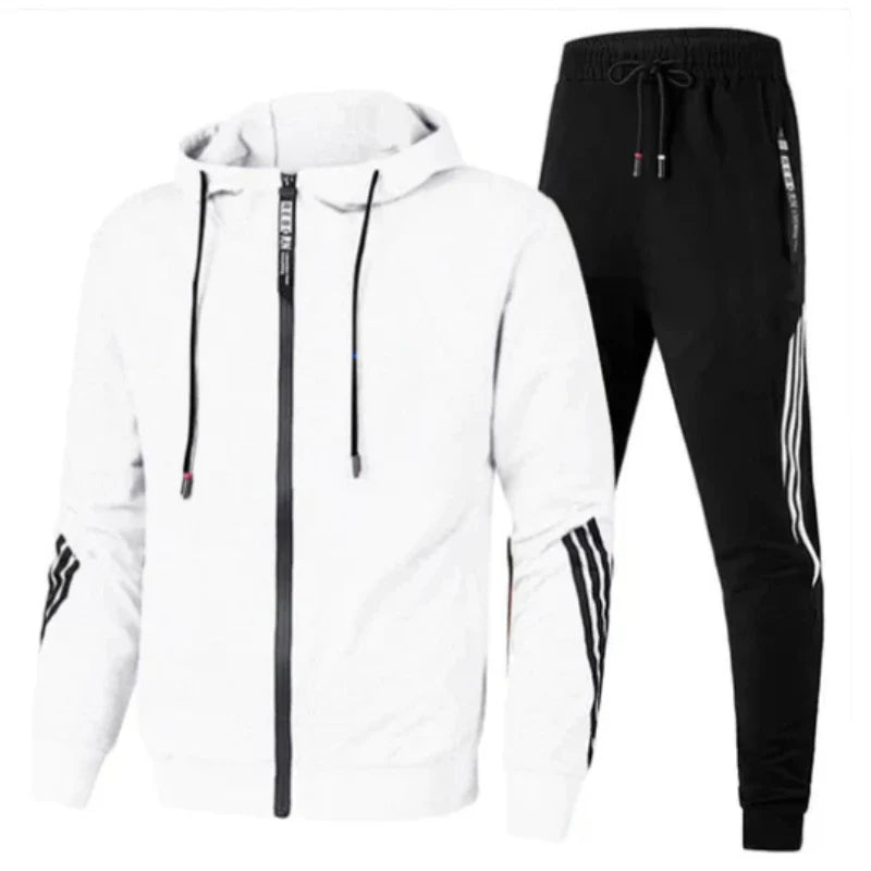 Aaron | Men's Full-Zip Hoodie & Jogger Tracksuit Set
