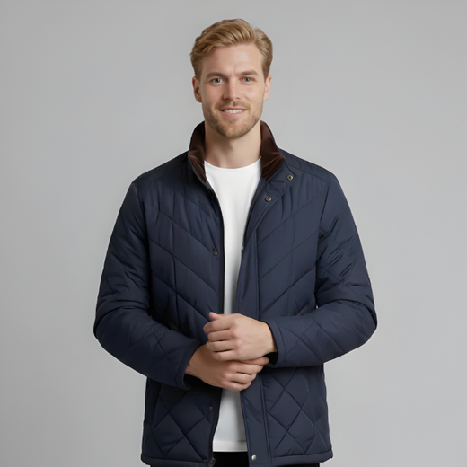 Austin | Men's Diamond Quilted Puffer Jacket