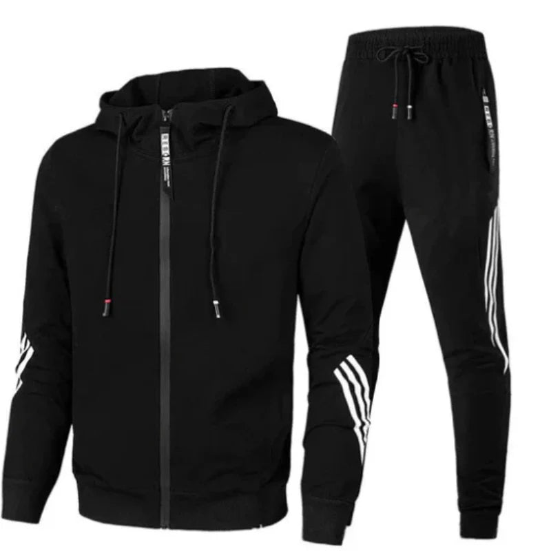 Aaron | Men's Full-Zip Hoodie & Jogger Tracksuit Set