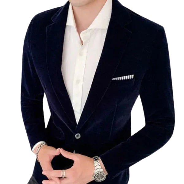 Arlo | Men's Elegant Slim Fit Velvet Blazer