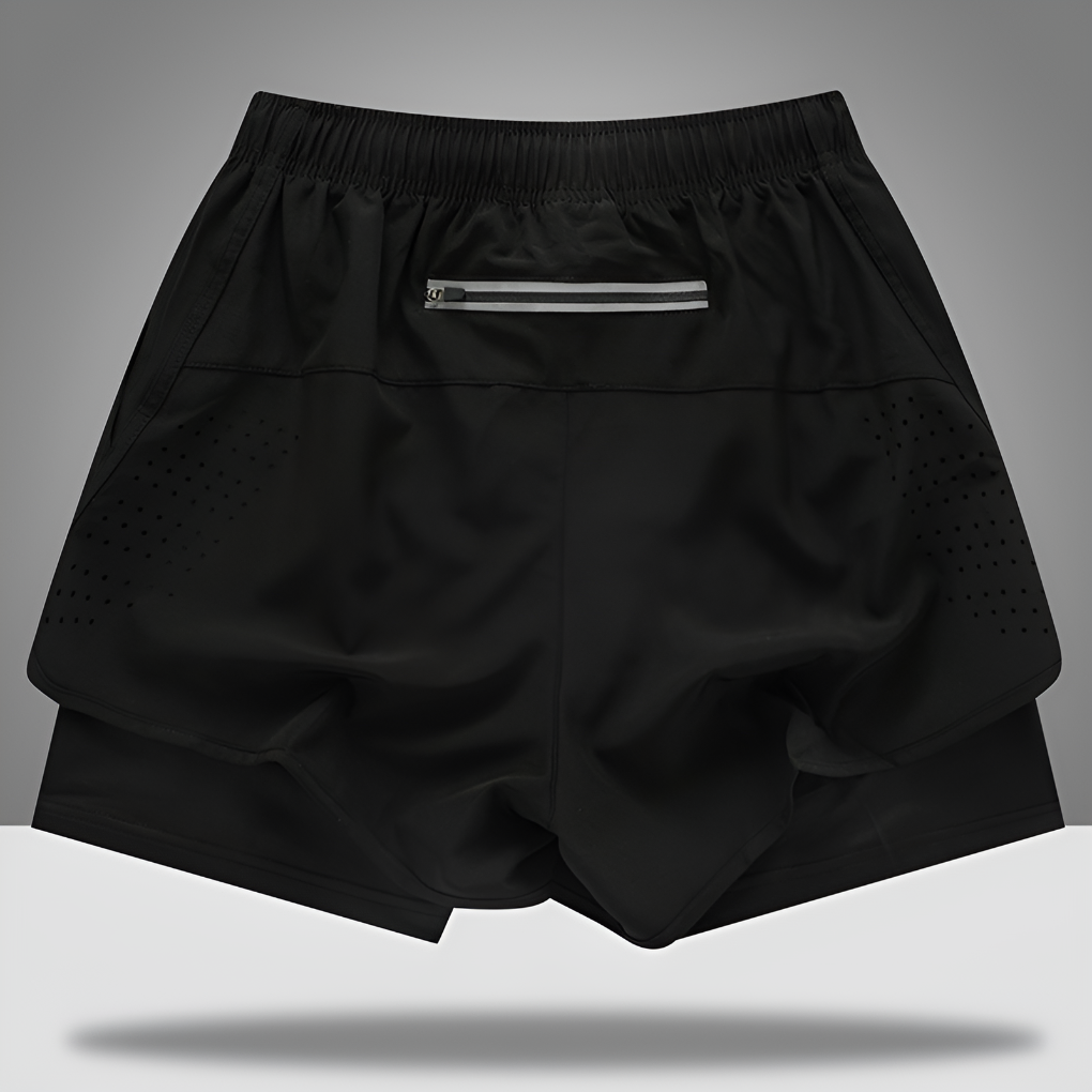 Rio | Men's Quick-Dry Running Shorts with Zipper Pocket