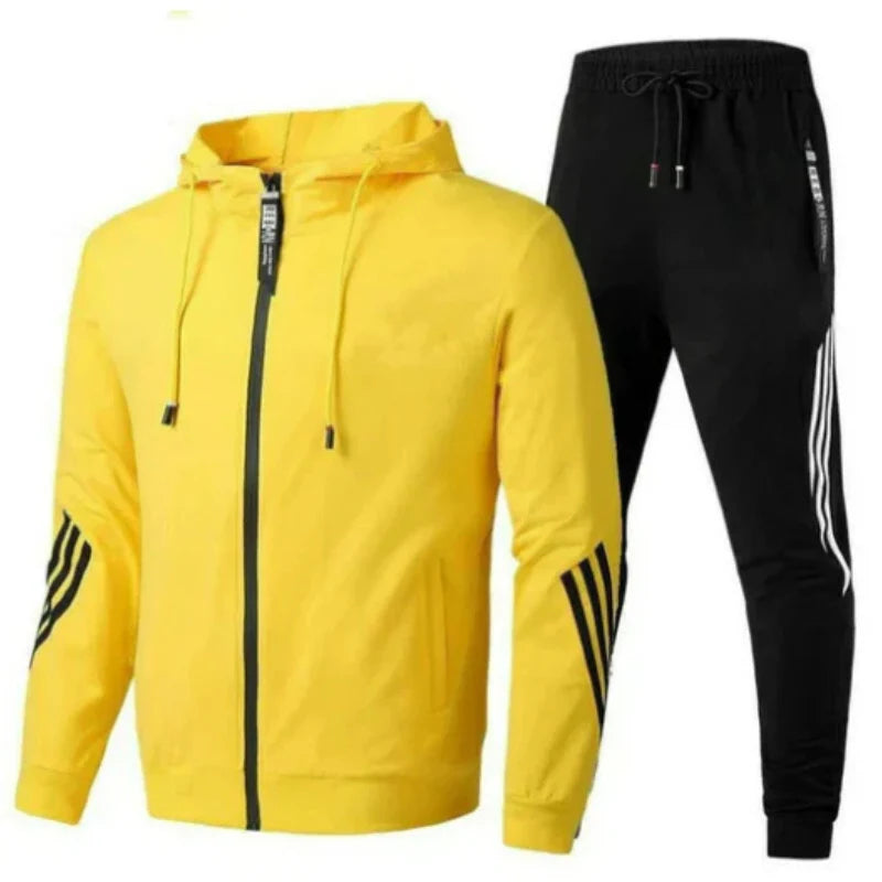 Aaron | Men's Full-Zip Hoodie & Jogger Tracksuit Set
