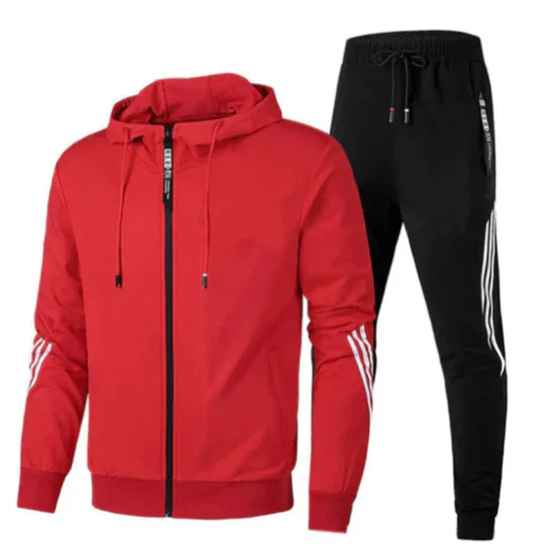 Aaron | Men's Full-Zip Hoodie & Jogger Tracksuit Set