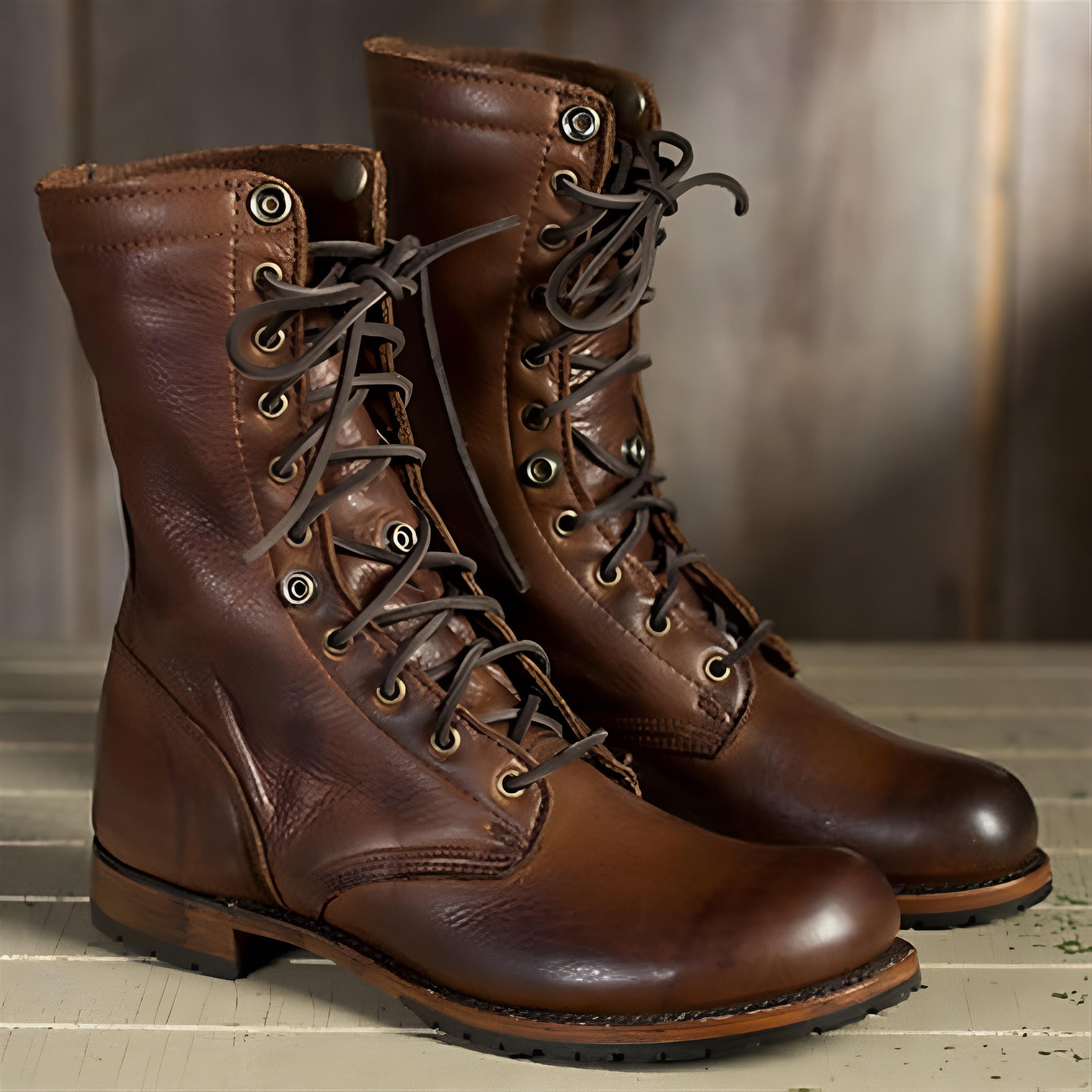 Ismael | Men's High-Top Anti-Slip Leather Boots