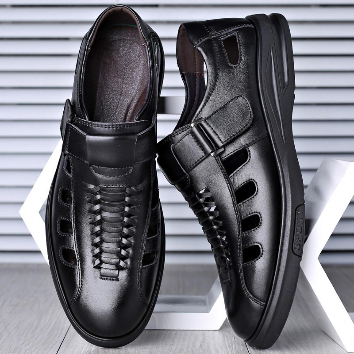Savin | Men's Elegant Anti-Slip Leather Summer Sandals