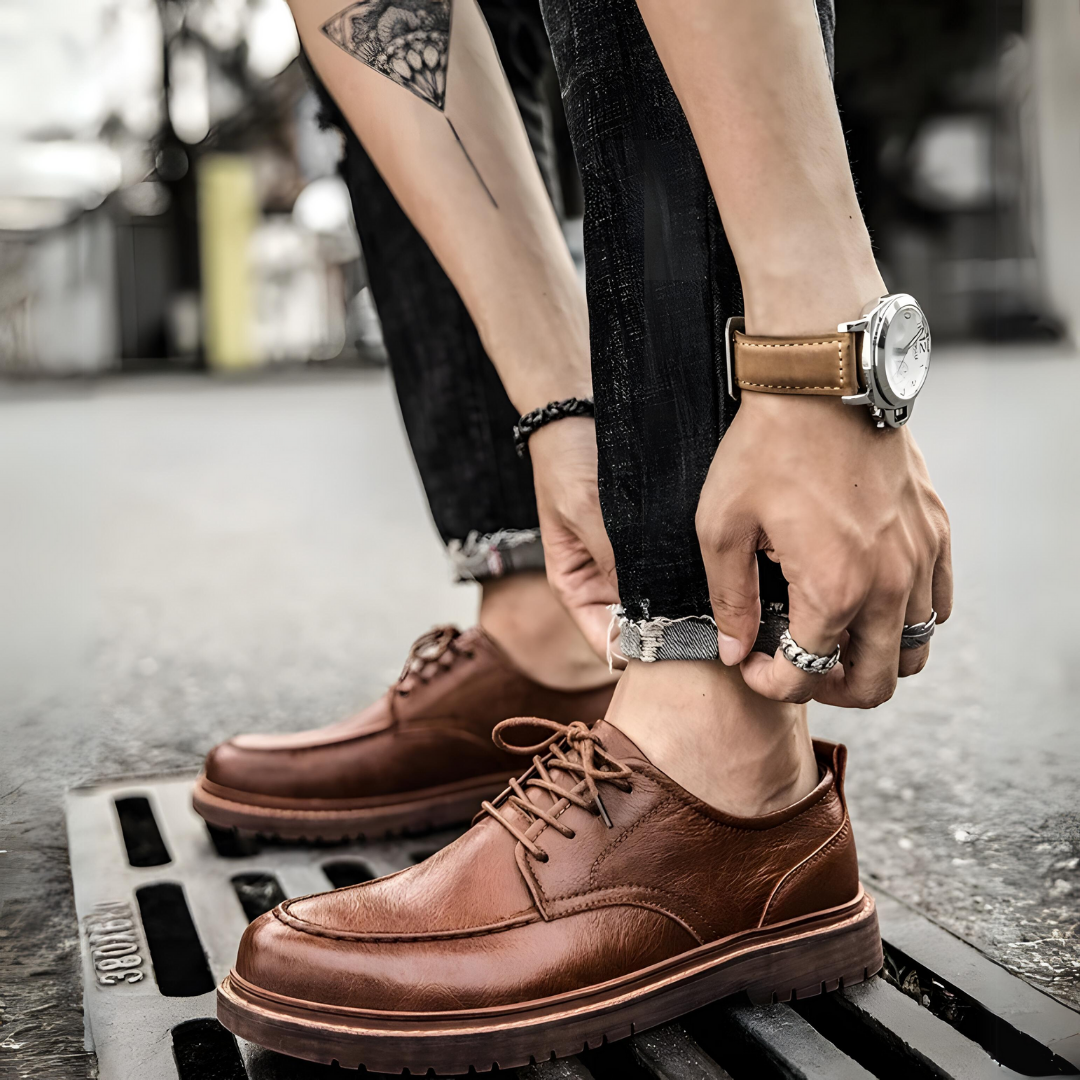 Ronan | Men's Classic Lace-Up Oxford Dress Shoes