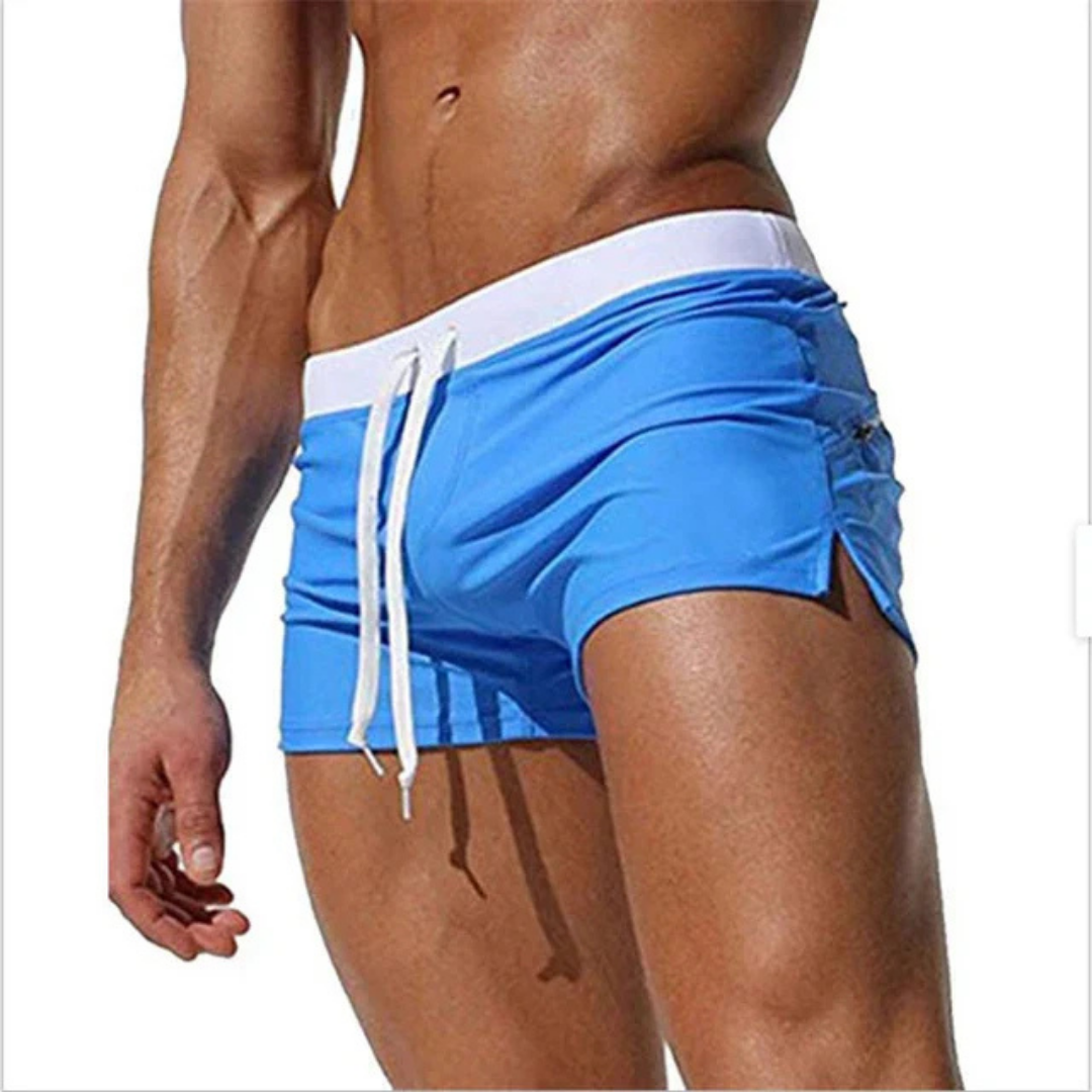 Marlo | Men's Quick-Dry Drawstring Swim Trunks