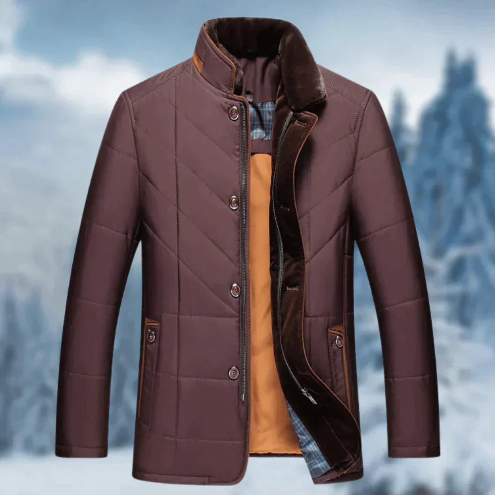 Jake | Men's Classic Quilted Warm Winter Jacket
