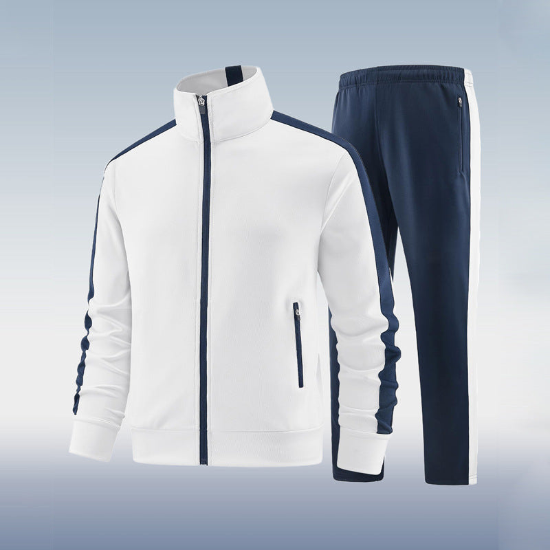 Rush | Men's Breathable 2-Piece Tracksuit Set with Zip Details