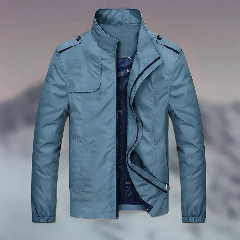 Jerick | Men's Lightweight Zip-Up Bomber Jacket