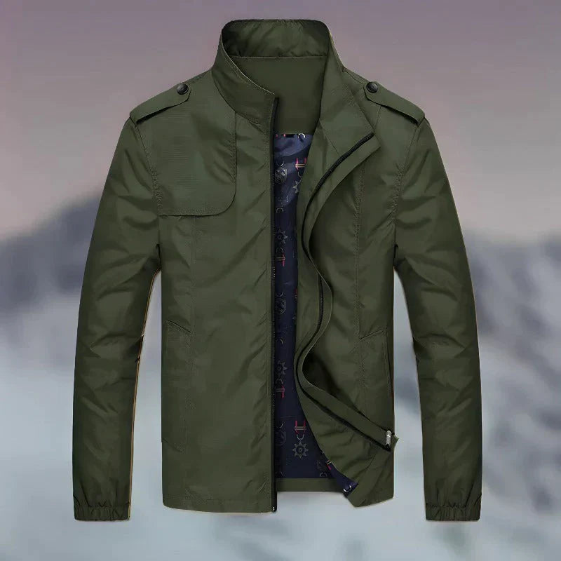 Jerick | Men's Lightweight Zip-Up Bomber Jacket