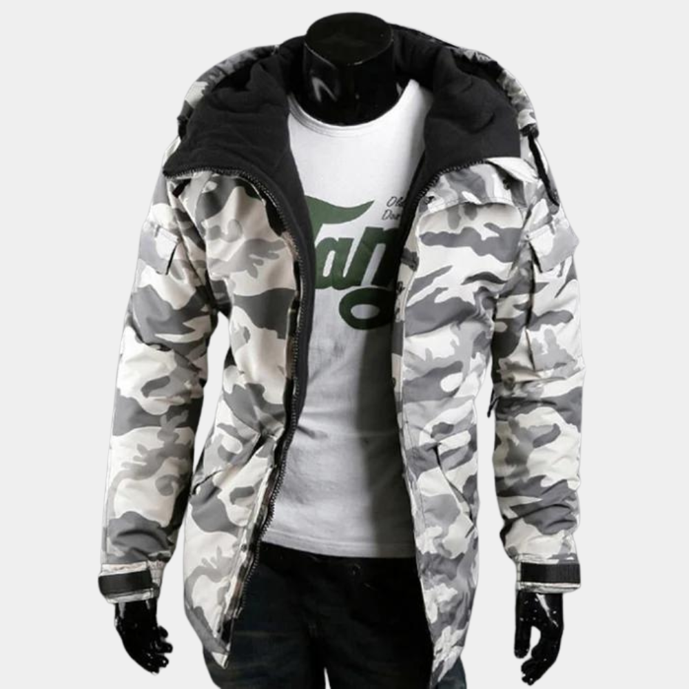Rocky | Men's Camouflage Fleece Hooded Jacket