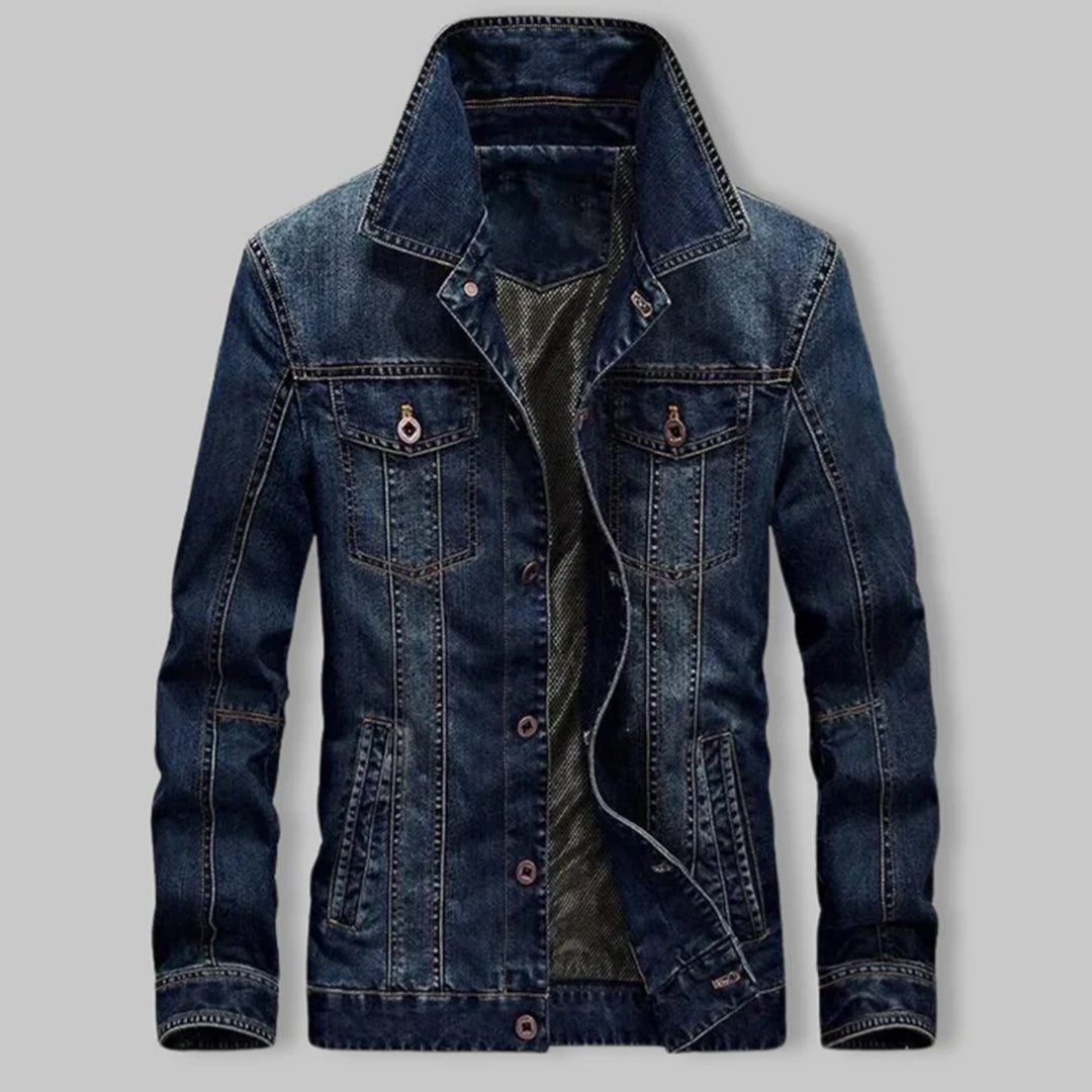 Inigo | Men's Tailored Casual Denim Jacket