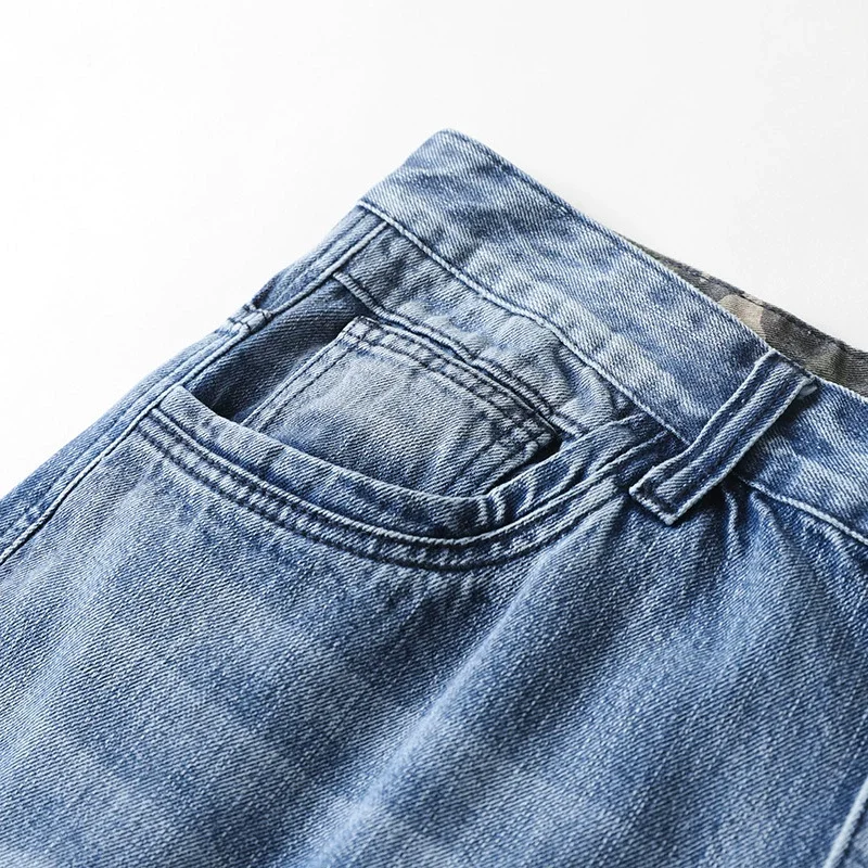 Creed | Men's Baggy Cargo Denim Jeans