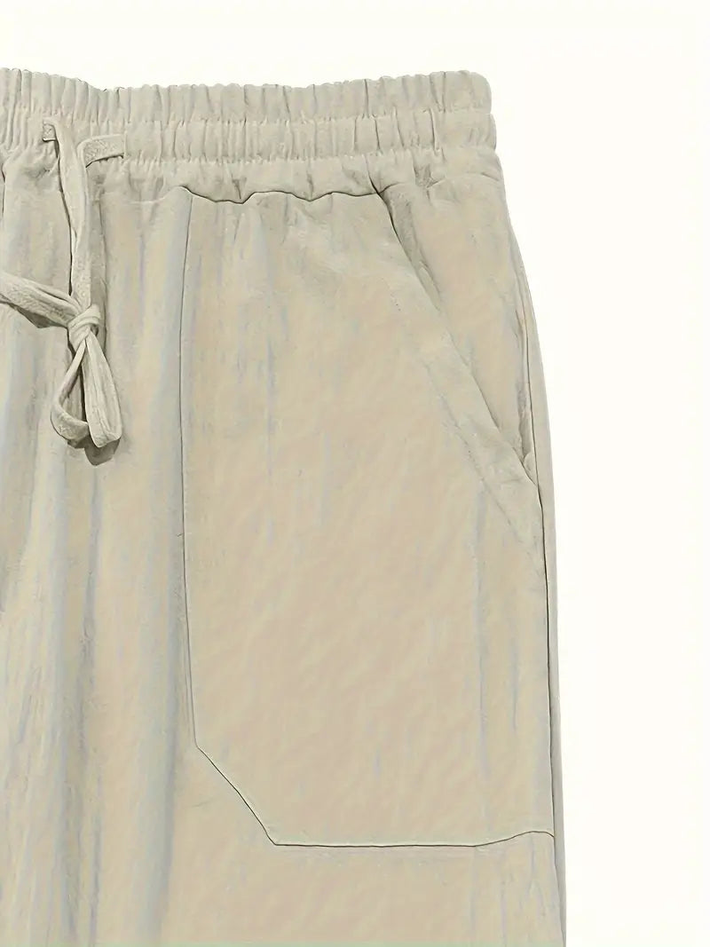 Amo | Men's Breathable Summer Pants with Pockets