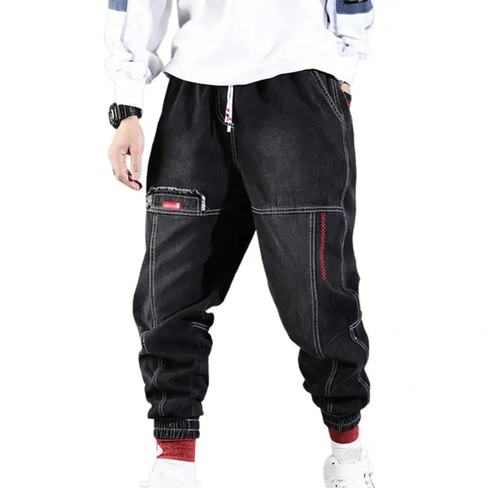 Ivan | Men's Casual Denim Jogger Cargo Pants