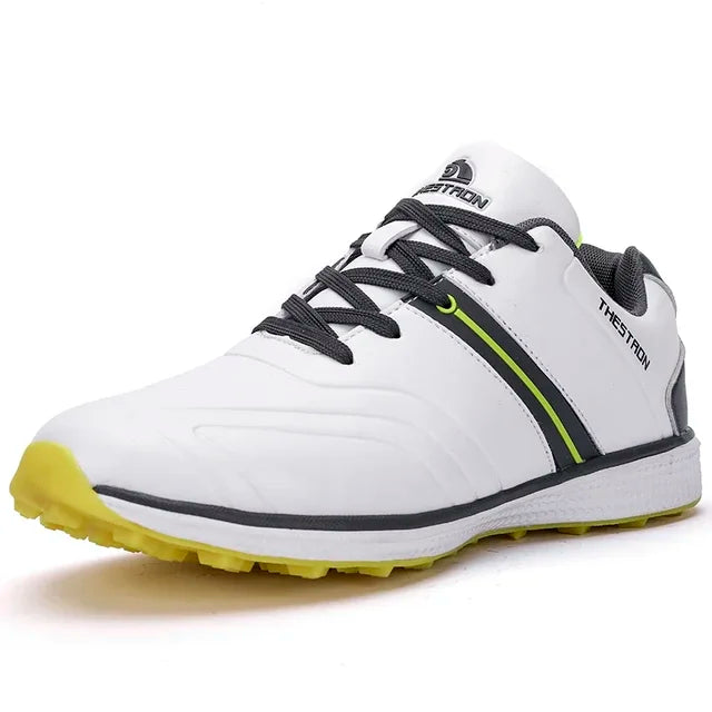 Porter | Men's Waterproof Golf Shoes with Fixed Spike Traction
