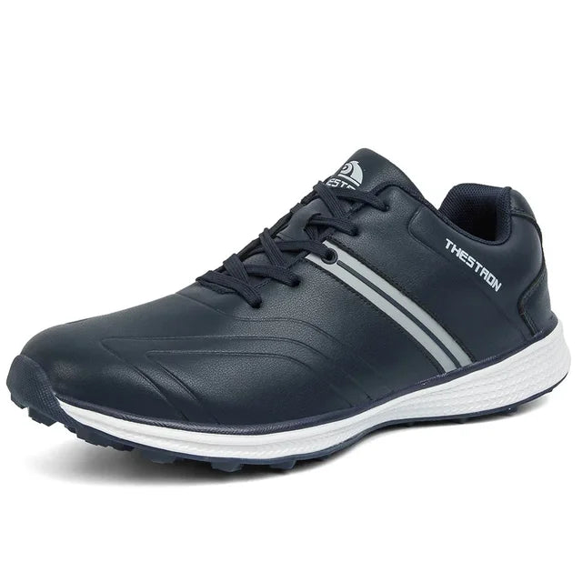 Porter | Men's Waterproof Golf Shoes with Fixed Spike Traction