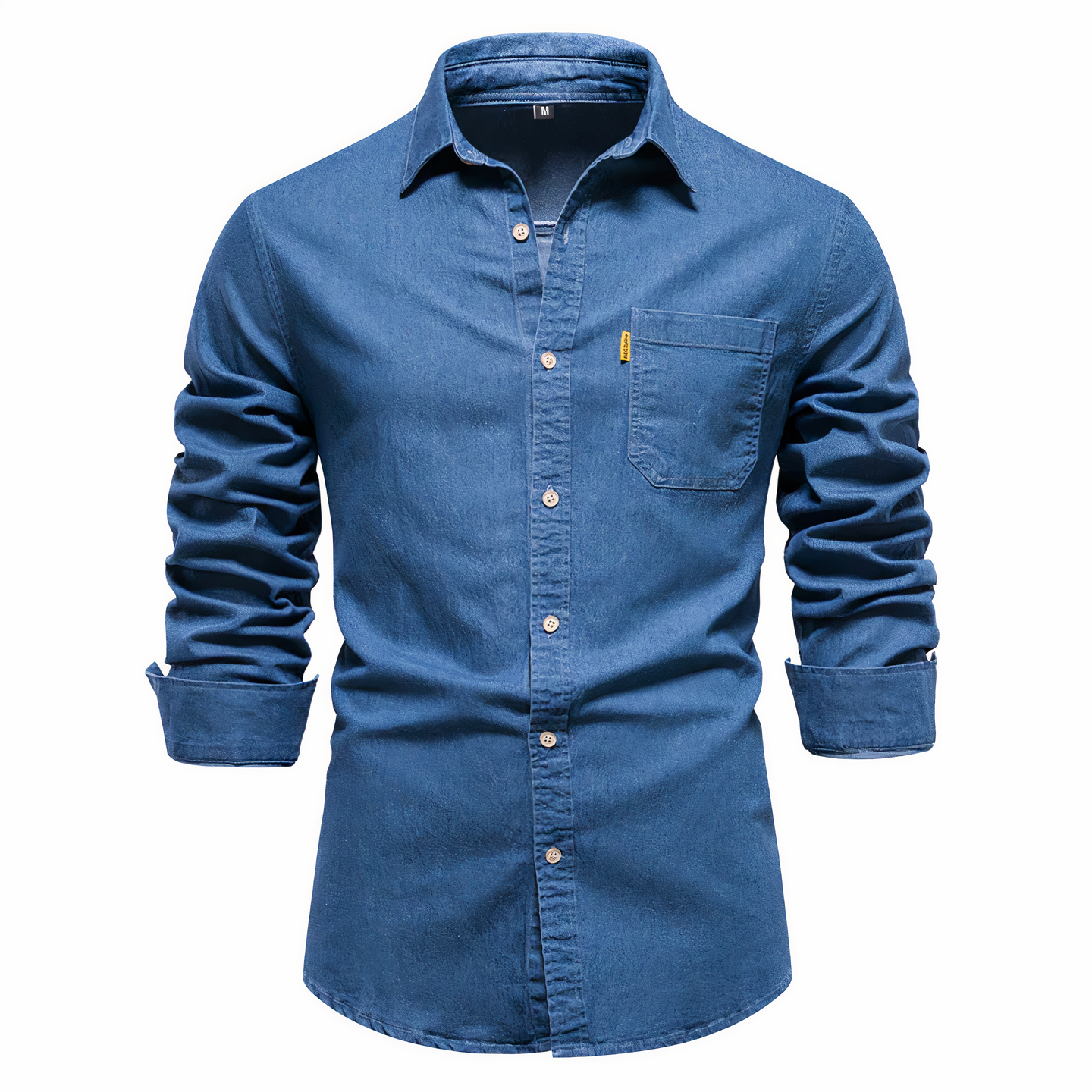 Elton | Men's Classic Button-Down Denim Shirt