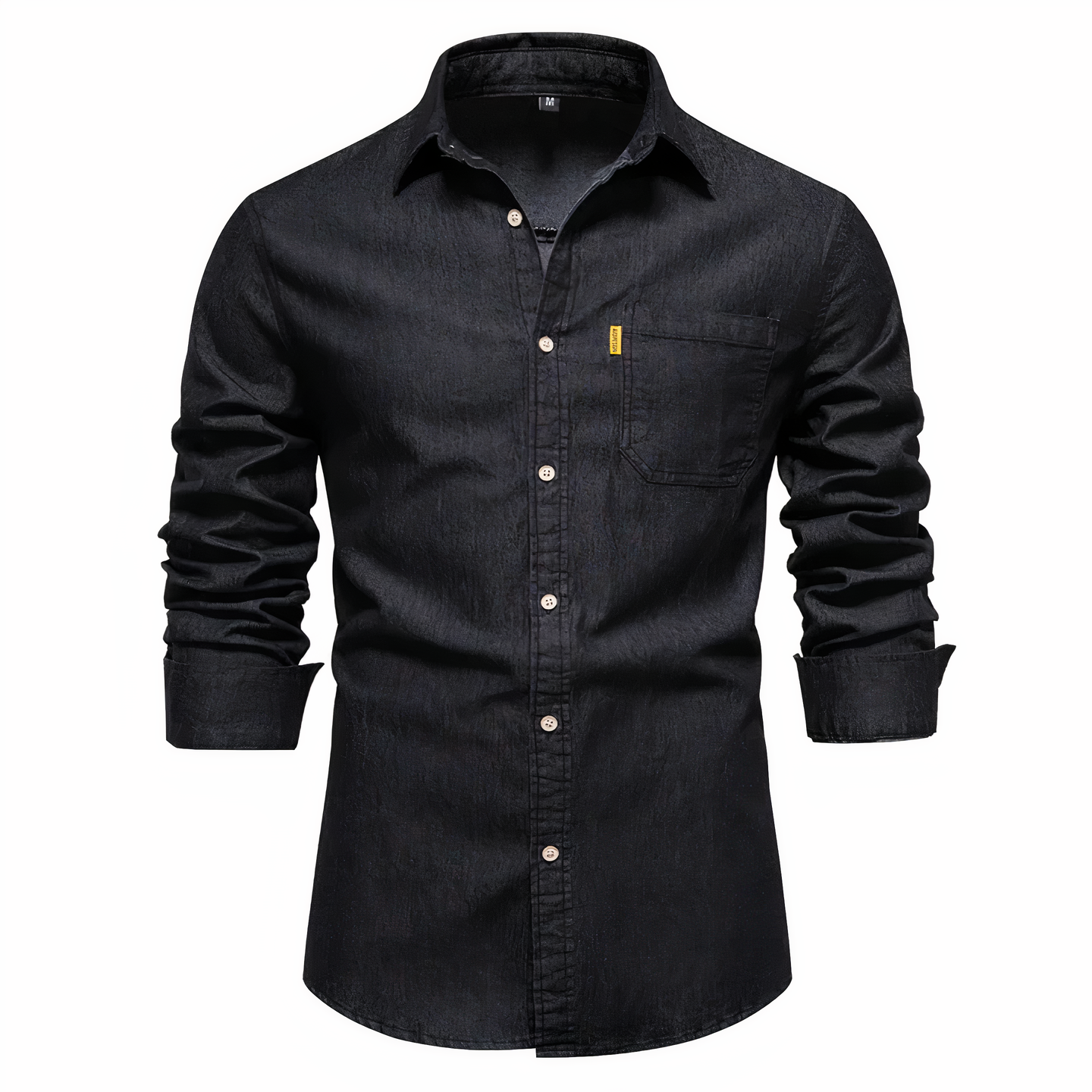 Elton | Men's Classic Button-Down Denim Shirt