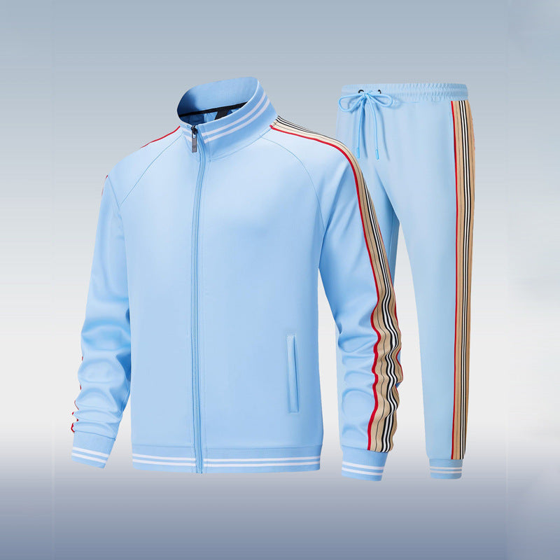 Rush | Men's Breathable 2-Piece Tracksuit Set with Zip Details