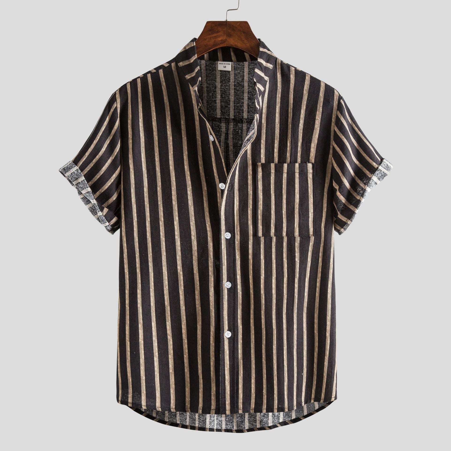 Jeff | Men's Printed Short Sleeve Summer Shirt