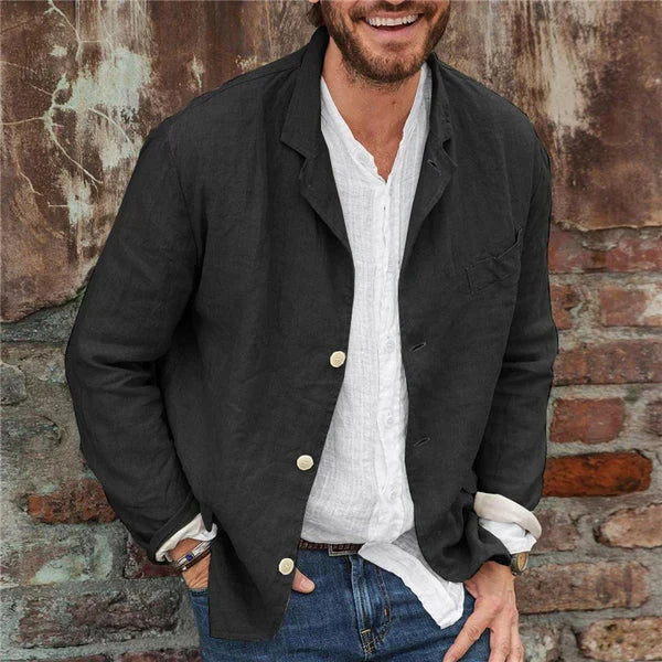 Mason | Men's Lightweight Cotton Blend Casual Blazer