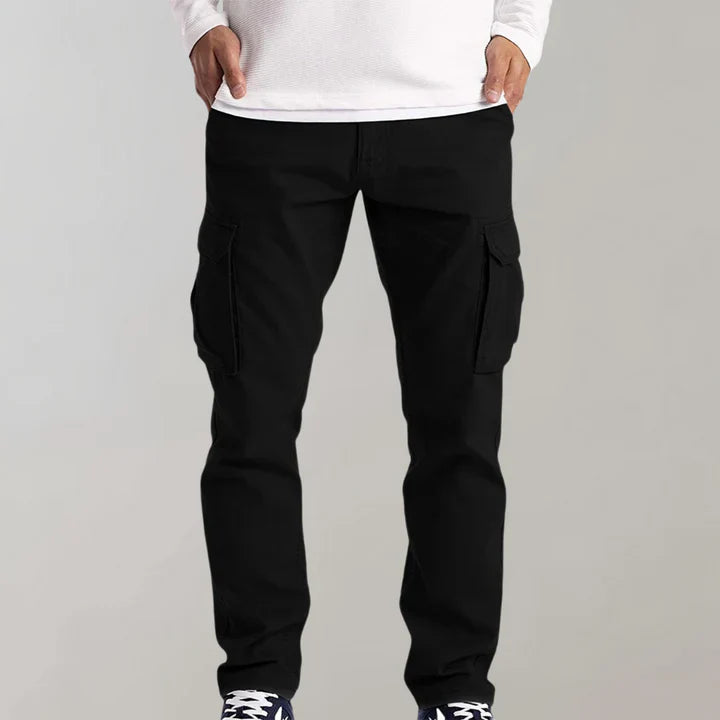 Rex | Men's Cotton Cargo Pants with Pockets