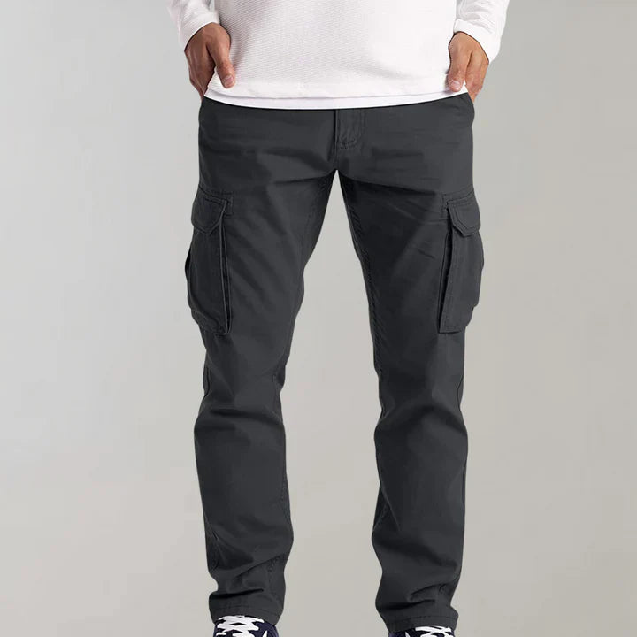 Rex | Men's Cotton Cargo Pants with Pockets