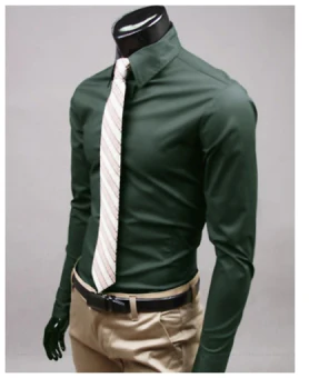 Gibson | Men's Slim Fit Long Sleeve Button Down Dress Shirt