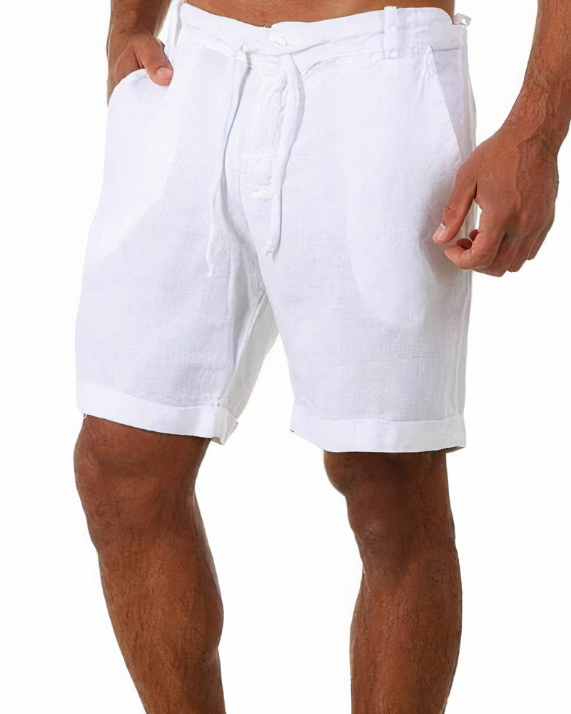 Winston | Men's Linen Drawstring Summer Shorts