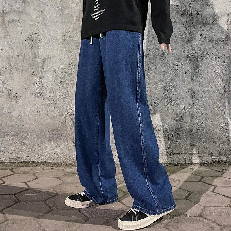 Uriel | Men's Baggy Wide Leg Casual Jeans
