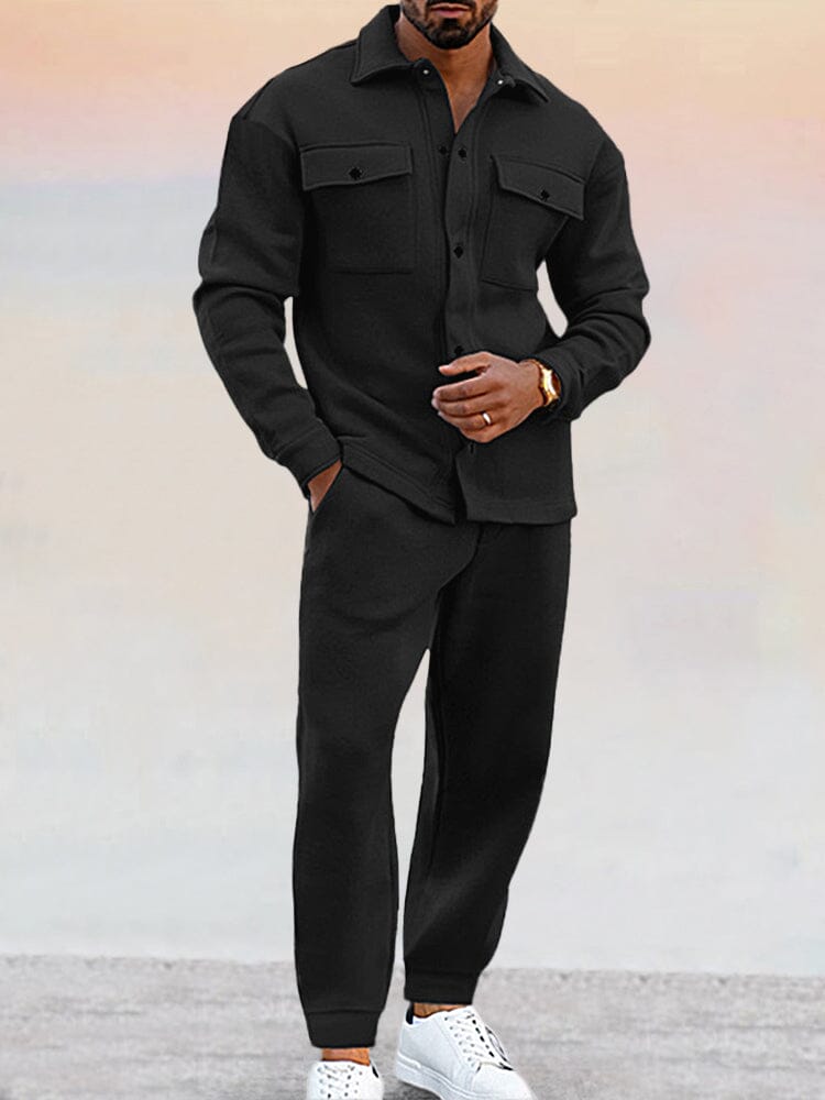 Grover | Men's Two-Piece Tailored Jacket & Slim Tapered Pants Set