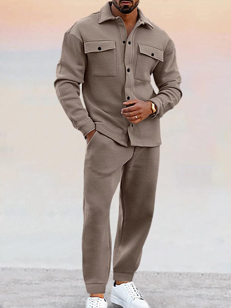 Grover | Men's Two-Piece Tailored Jacket & Slim Tapered Pants Set