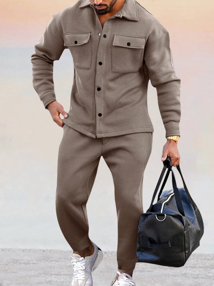 Grover | Men's Two-Piece Tailored Jacket & Slim Tapered Pants Set