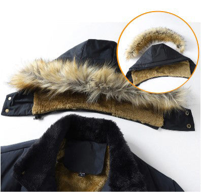 Jethro | Men's Insulated Winter Parka with Removable Hood